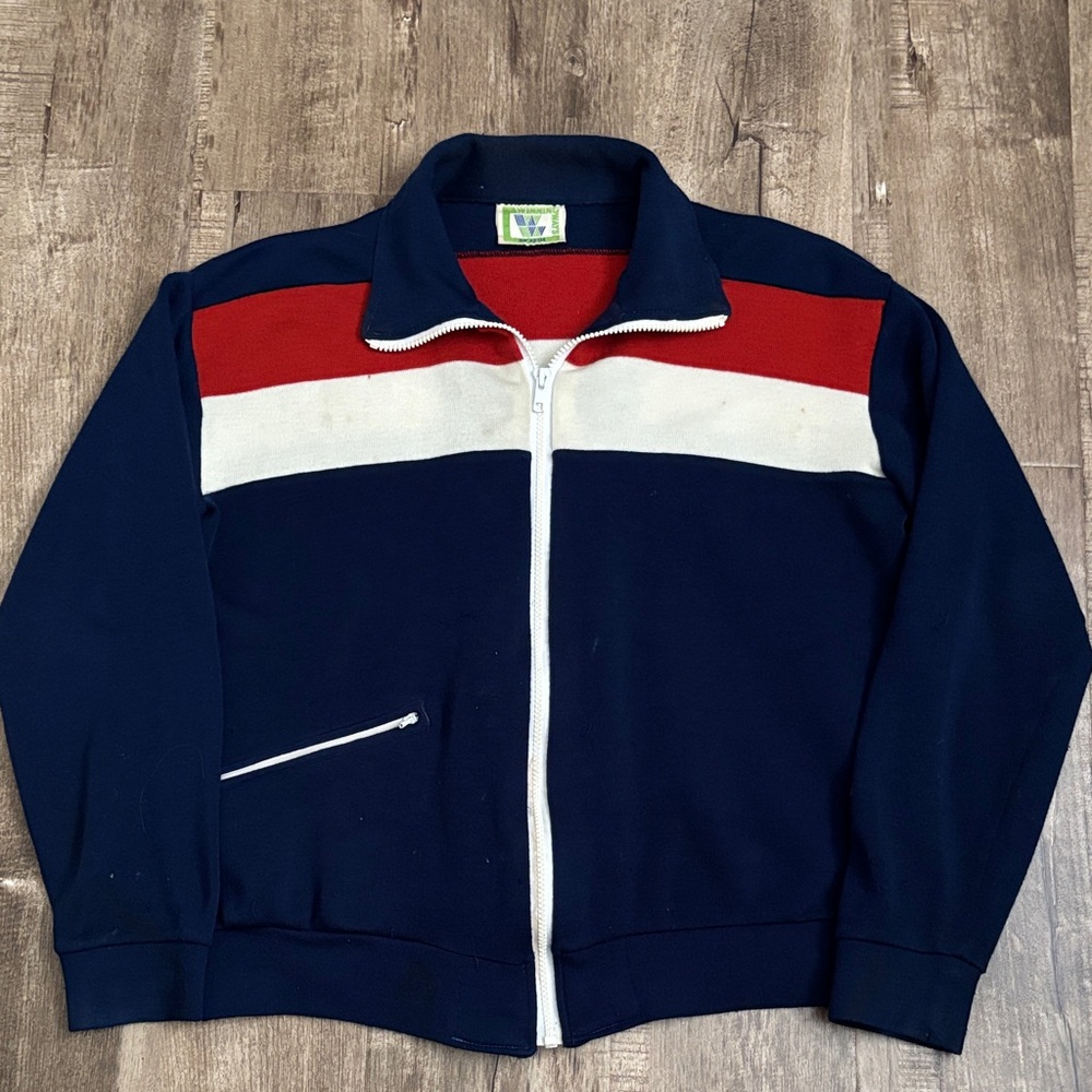 Vintage Winning Ways Full Zip Tennis/Track Jacket